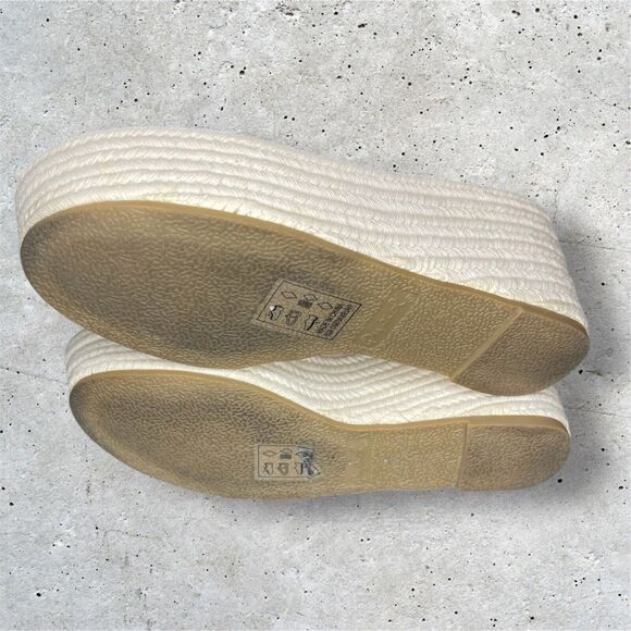 Qupid Caleb Wedge Sandal Heels Black Espadrille Womens Size 6 - Picture 3 of 7